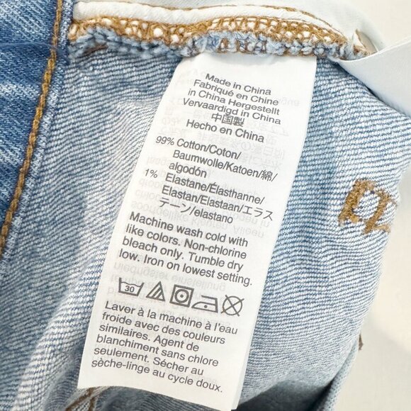 Madewell Denim The Perfect Vintage Full Length Jeans Stretch High Rise Casual 28 - Picture 8 of 12